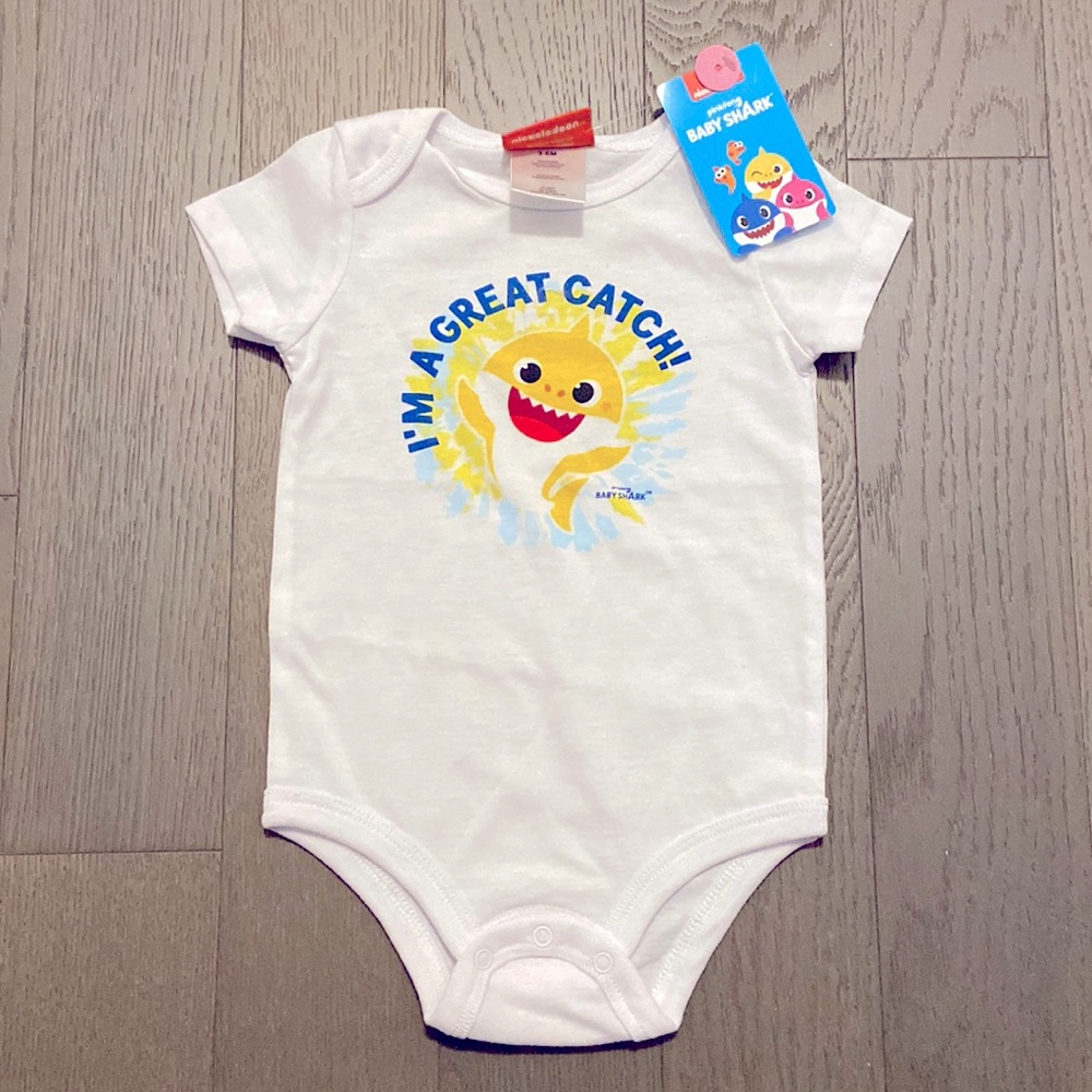 Nickelodeon Baby Onesie - White - Size 3-6mo